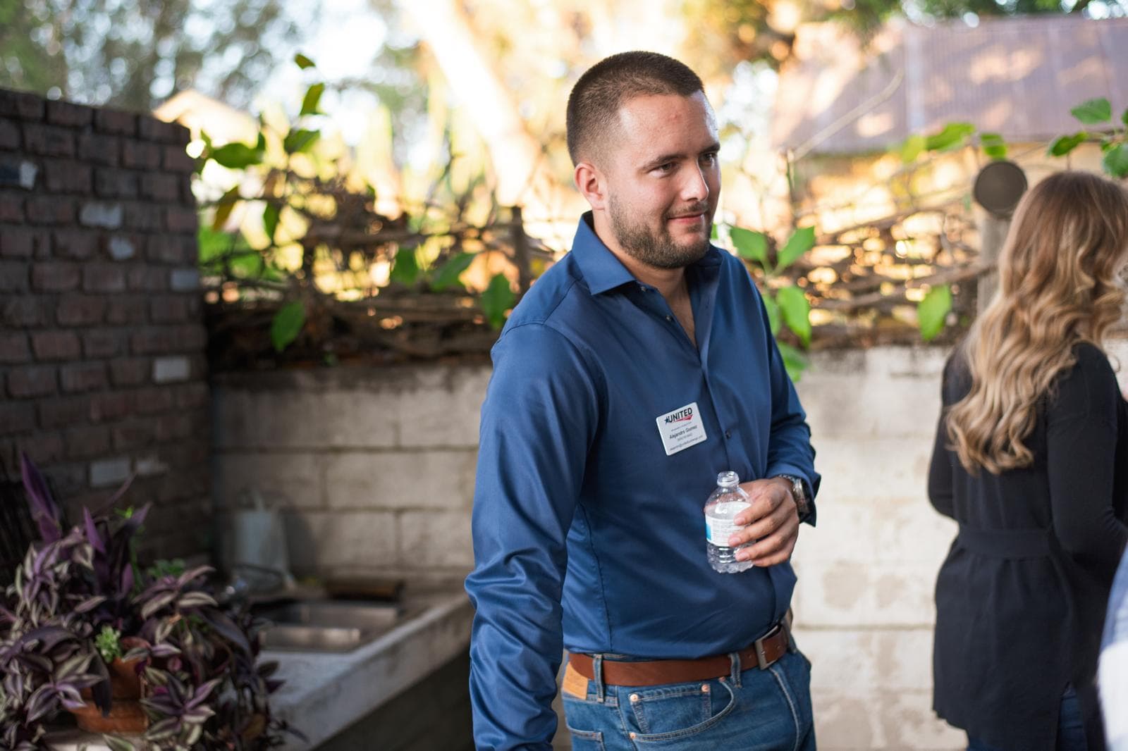 United Builders GC team member at a community event in the Inland Empire